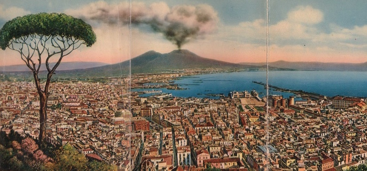 VesuvioVintagePostcard